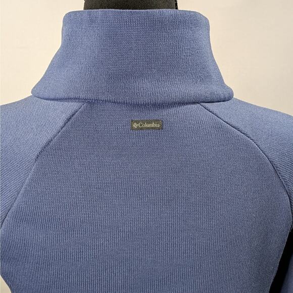 Columbia Ocean Blue Smooth Jacket Full Zip Outdoor Hiking Women's Size S - Picture 5 of 10